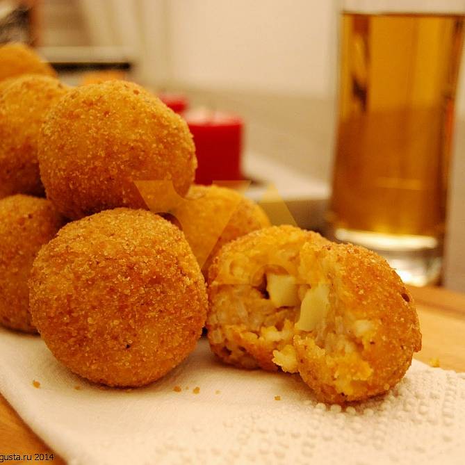 Аранчини с сыром горгонзола